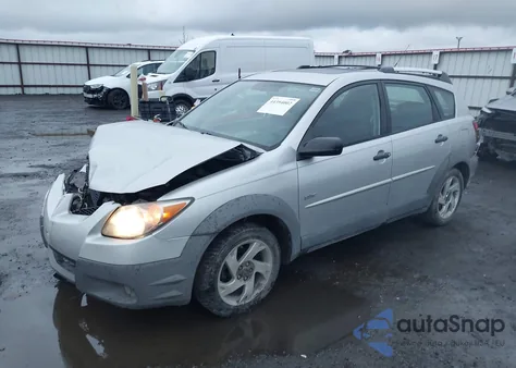 2003 Pontiac Vibe z USA, uszkodzony, nr VIN 5Y2SL62813Z409193